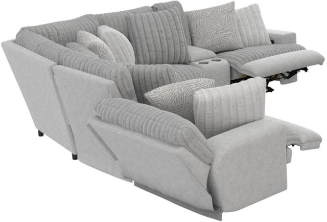 Catnapper® Abraxas 6-Piece Moonstruck 41" Curved Manual Reclining Sectional-2