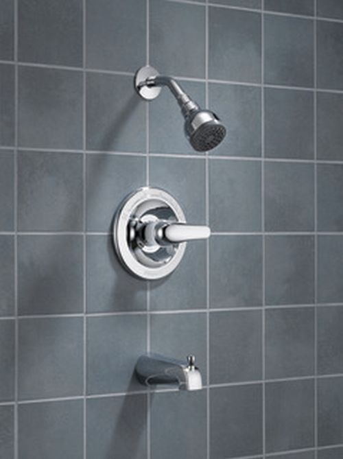 Peerless Core Chrome Tub and Shower Complete Combo Handles-2