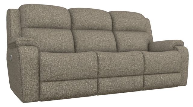 La-Z-Boy® Dorian Peppercorn Power Reclining Sofa with Headrest and Lumbar-0