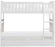 Homelegance® Galen White Youth Twin/Twin Storage Bunk Bed-2