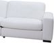 American Wholesale Furniture Bloke 5-Piece Cotton Curved Sectional-1