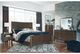 Signature Design by Ashley® Kisper 5-Piece Brown Queen Panel Bed Set-5