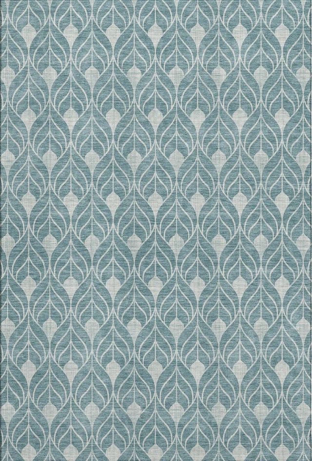 Dalyn™ Rug Company The Reserve TR10 Teal 5'x8' Area Rug-0