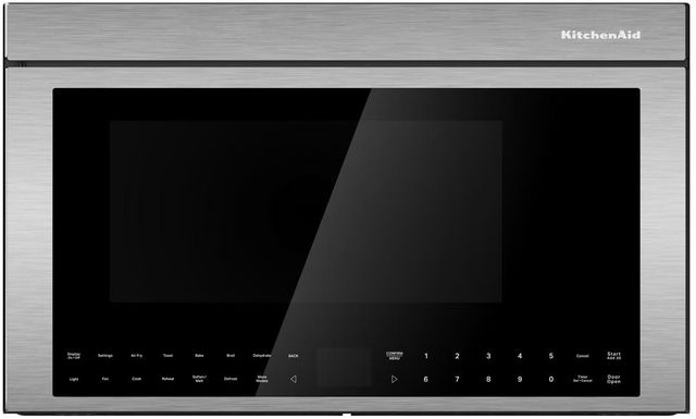 KitchenAid® 30" 1.1 Cu. Ft. Fingerprint Resistant Stainless Steel Over the Range Microwave-0