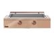 Caliber™ Rockwell Social 48" Champagne Built-In Liquid Propane Outdoor Griddle with Copper Hardware-0