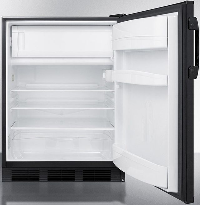 Accucold® by Summit® 24" 5.1 Cu. Ft. Black Compact Refrigerator-2