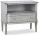 Century® Monarch Madeline Gold Leaf/Worn Light Grey Nightstand-0