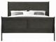 ACME Furniture Louis Philippe Gray Eastern King Sleigh Bed-2