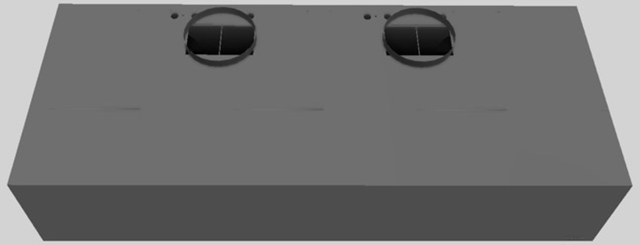Vent-A-Hood® 60" Gunsmoke Wall Mounted Range Hood-2
