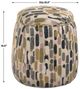 Uttermost® Arem Multi-Colored Upholstered Ottoman-3