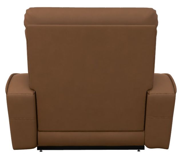 La-Z-Boy® Maddox Camel Leather Power Reclining Chair and a Half with Headrest-3