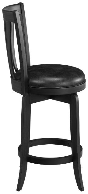 HH2 Home Savana Black Swivel Counter Stool-2