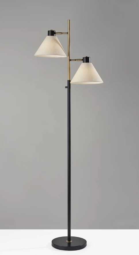Adesso® Matthew Black Tree Lamp-4