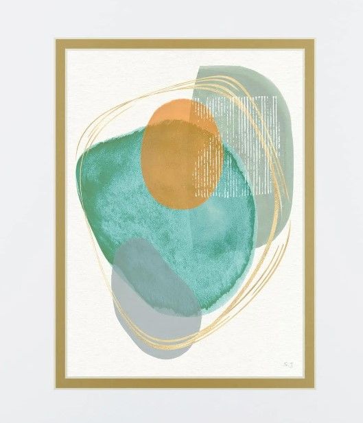 Classy Art River Jewels I by Susan Jill Wall Art-2