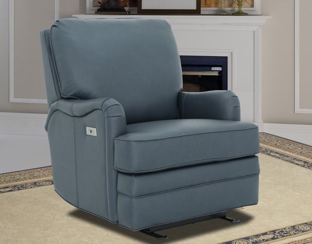 BarcaLounger® Scarlett Santa Fe Ocean Leather Power Recliner-2