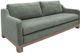 International Furniture Direct Samba Olive Green Sofa-0