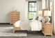 Furniture of America® McHenry 4-Piece Natural Oak Queen Bedroom Set-2