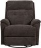 Flexsteel® Meet Your Perfect Match Sophisticated Steel Power Swivel Gliding Recliner with Power Headrest and Lumbar-1