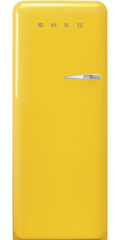Smeg 50's Retro Style 9.9 Cu. Ft. Yellow Compact Refrigerator-0