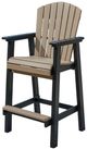Signature Design by Ashley® Fairen Trail 5-Piece Black/Driftwood Outdoor Bar Dining Set-4