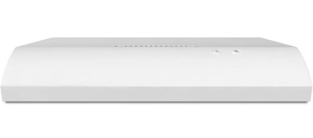 Whirlpool® 30" White Wall Mounted Range Hood with FIT System-0