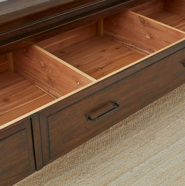 Napa Furniture Design Richmond Brown Eastern King Panel Storage Bed-2