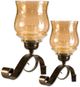 Uttermost® Joselyn Antiqued Bronze Candle Holders-0