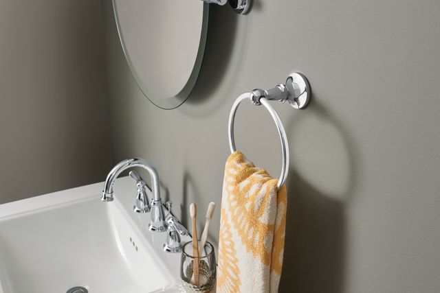 Moen® Vale™ Chrome Towel Ring-2
