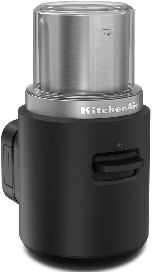 KitchenAid® Go™ Black Matte Cordless Coffee Grinder-2