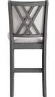 New Classic® Home Furnishings Amy 2-Piece Gray Counter Stool-4