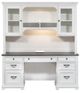 Liberty Furniture Allyson Park Charcoal/Wire Brushed White Credenza and Hutch-0