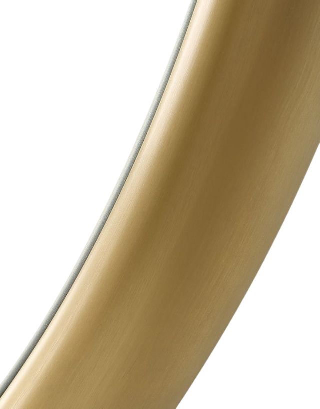 Uttermost® Atkinson Antique Brass Round Mirror-3