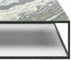 Natuzzi Editions Cabaret Green Royal Peacock Square Coffee Table with Mattee Coffee Base-1