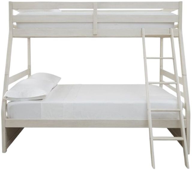 Signature Design by Ashley® Robbinsdale Antique White Twin/Full Bunk Bed-1
