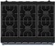 Thor Kitchen® Gordon Ramsay 36" Black/Blue Freestanding Pro Style Gas Range with Precision Knob-5