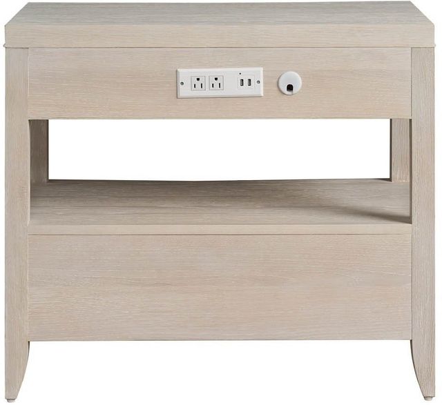 Universal Explore Home™ Avaline White Oak Nightstand-3