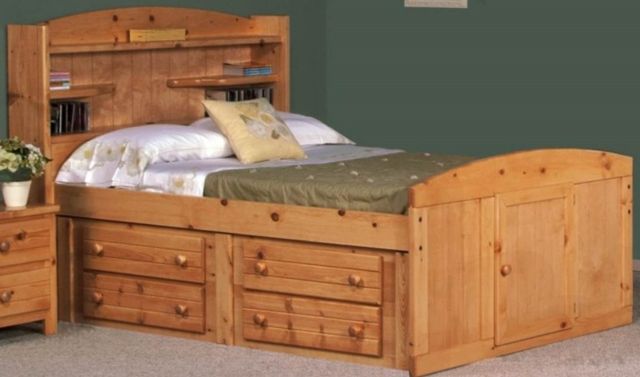 Trendwood Bayview Cinnamon Full Palomino Bed