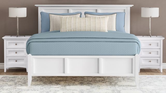 A-America® Westlake White California King Panel Bed-2