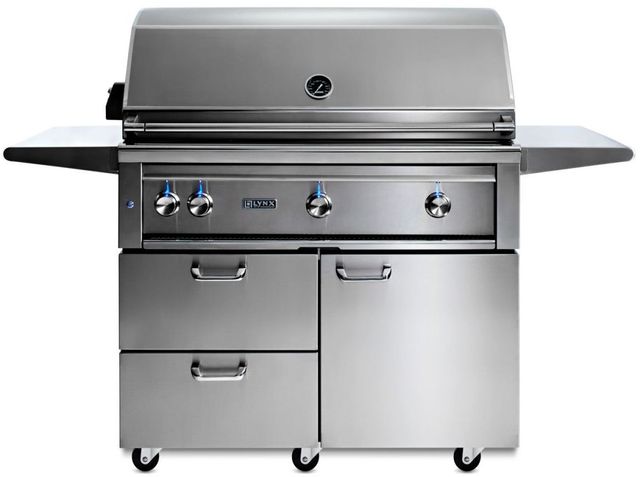 Lynx® Professional 4-Burner Stainless Steel Freestanding Liquid Propane Gas Grill