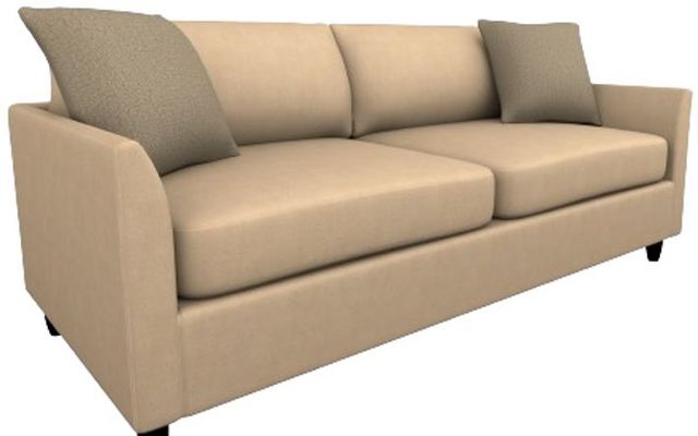 Best® Home Furnishings Customizable Bayment Queen Memory Foam Sofa Sleeper with Espresso Legs
