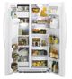 GE® 36" 21.9 Cu. Ft. White Counter Depth Side By Side Refrigerator-2
