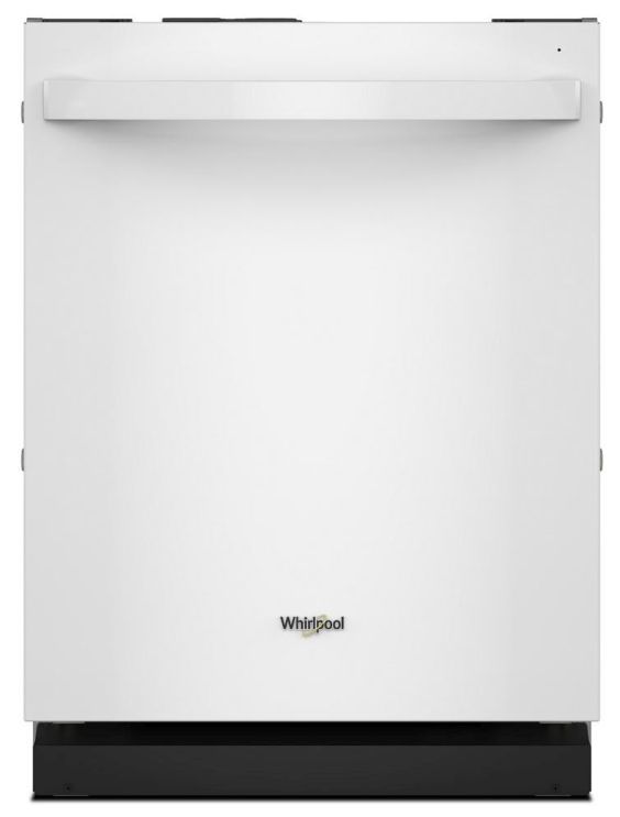 Whirlpool® 24" White Top Control Built In Dishwasher-0