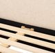 Four Hands Quincy Lisbon Cream Queen Upholstered Panel Bed-4