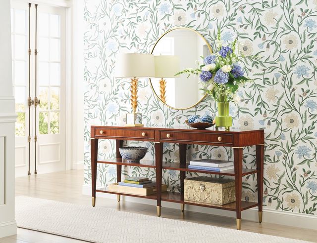 Hammary® Addison Greenhill Brown Console Table-1