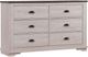 Crown Mark Coralee Chalk/Gray Dresser-0