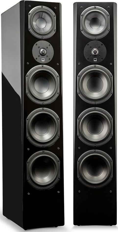 SVS Prime Pinnacle Piano Gloss Black 6.5" Floor Standing Speaker-1