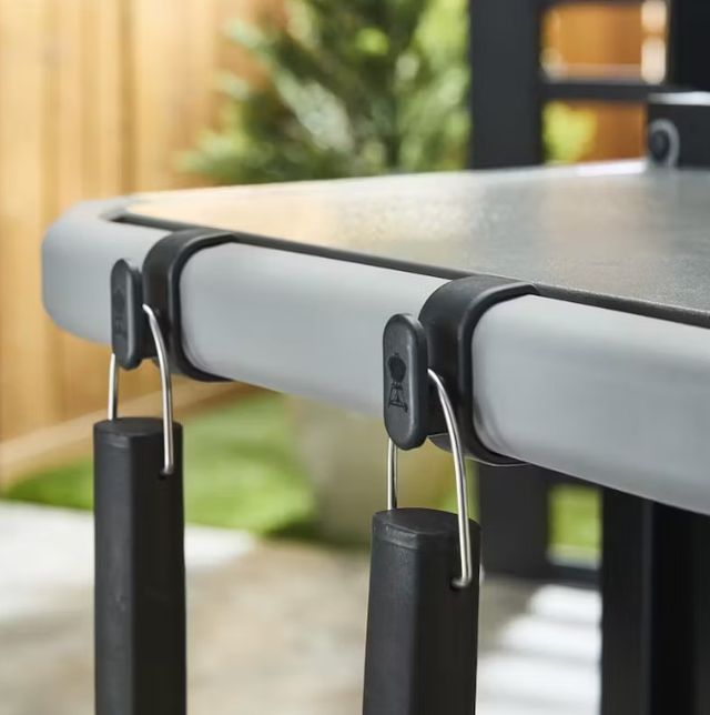 Weber® Slate® 28" Black Rust-Resistant Natural Gas Outdoor Griddle-4