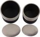 TOV Furniture Gigi Grey Set of 2 Storage Ottomans-3