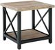 Signature Design by Ashley® Bristenfort Brown End Table with Black Base-0