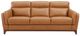 Leather Italia™ Savino Hartford Saddle Toffee Sofa-0